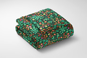 Green Ditsy Flowers, a Pattern Graphic by MalyskaStudio (Thumbnail 8 of 9)