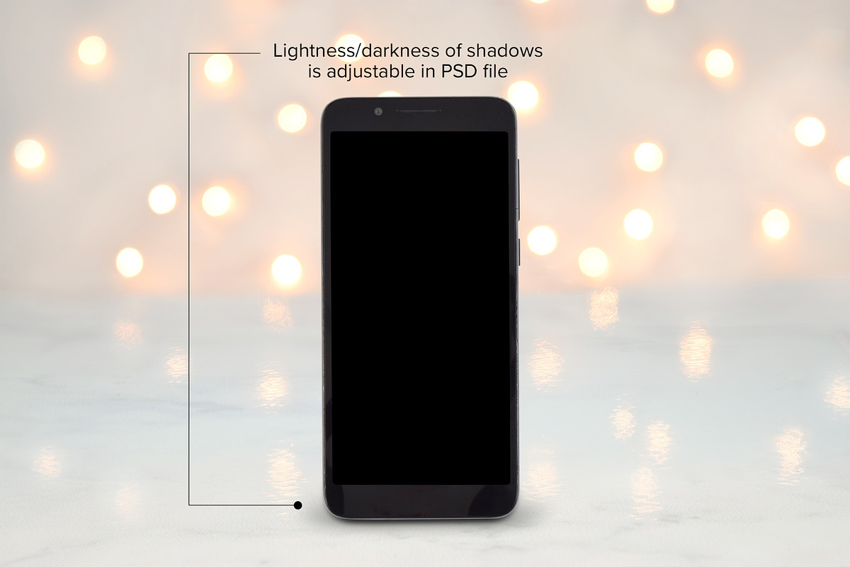 Smart Phone Mockup - PSD, PNG & JPG, a Merchandise Mockup by MelissaBMockups (Photo 3 of 7)