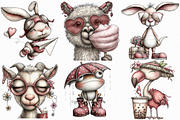 Quirky Animals PNG Clipart, an Illustration by Libby Wishes (Thumbnail 3 of 7)