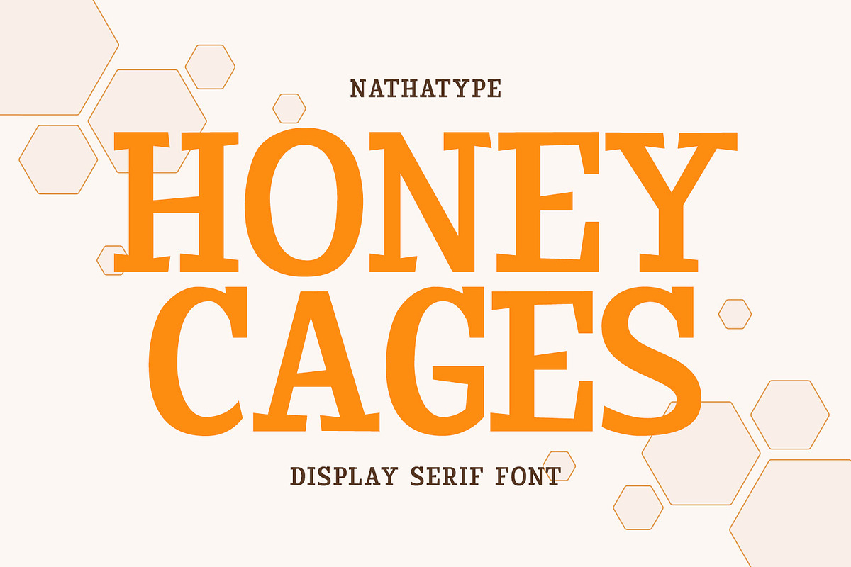 Honey Cages, a Serif Font by Nathatype (Photo 1 of 10)