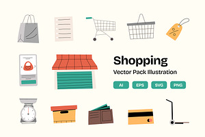Shopping Illustration Collection