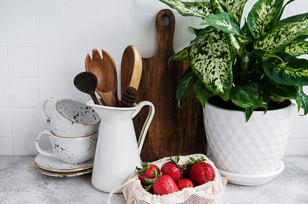 Fresh ripe delicious strawberries, a Food & Drink Photo by Olena Rudo