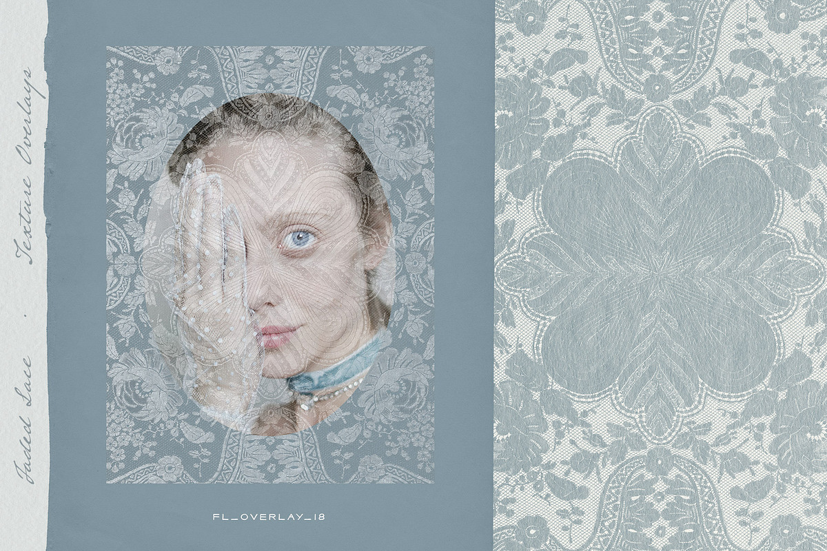 Faded Lace Texture Overlays, a Texture Graphic by alonahaidash (Photo 11 of 22)