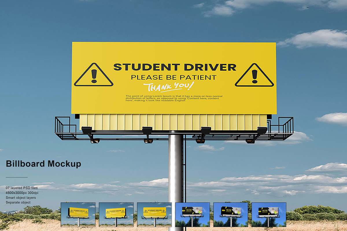 Billboard Mockup, a Mockup by NyakBiett (Photo 1 of 8)