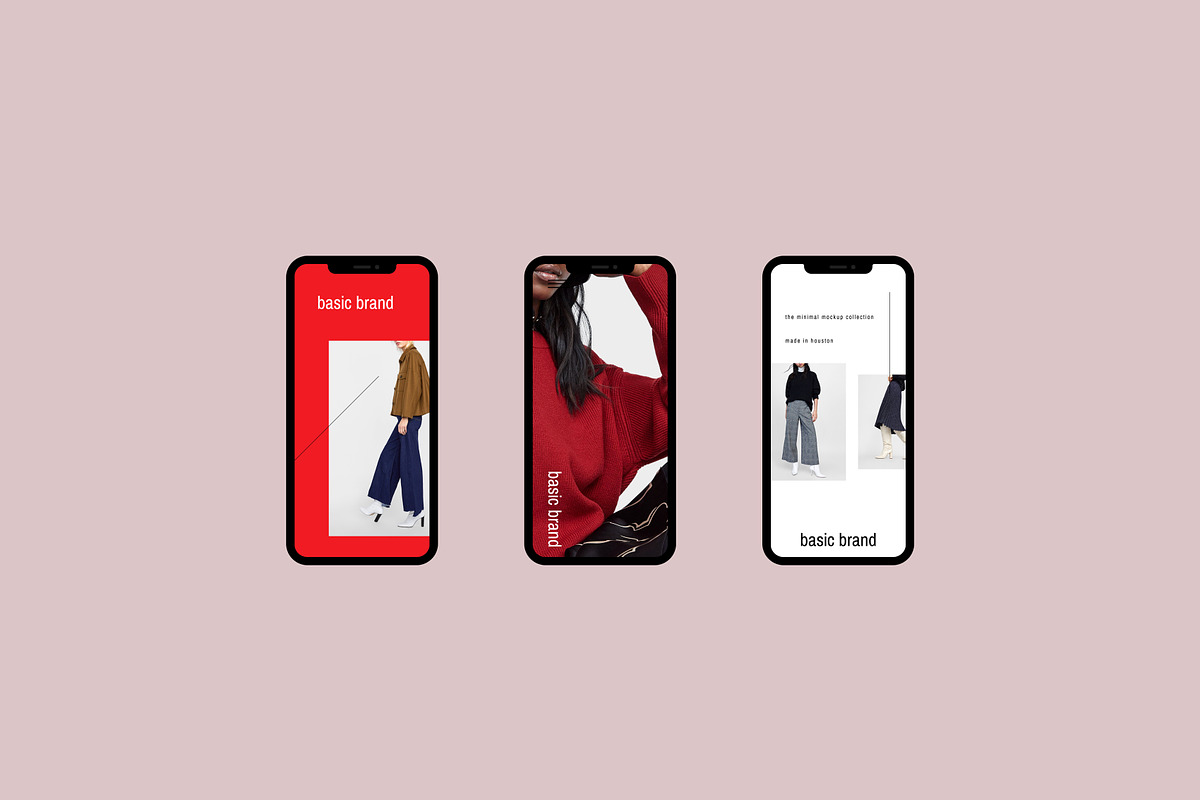 Basic Brand Minimal Mockups, a Books & Magazine Mockup by Duet Atelier