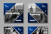 Modern Business Social Media Post, a Social Media Template by MightyDesign (Thumbnail 3 of 7)