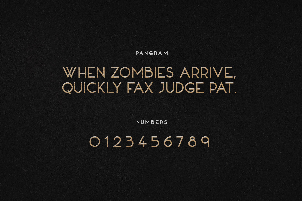 Valencia Typeface preview 3