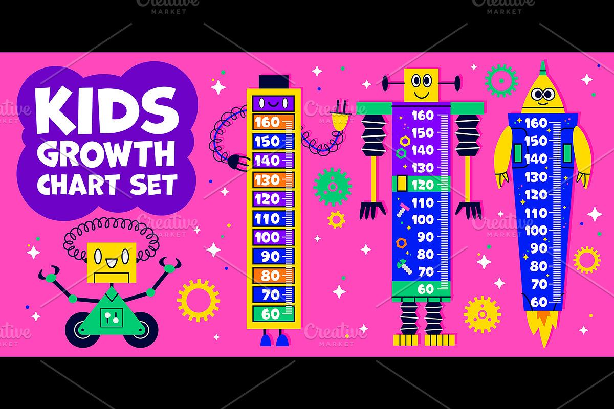 Kids height chart meter ruler, a Technology Illustration by Buch&Bee (Photo 1 of 3)