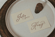 Elorie Calligraphy Script, a Script Font by etigletters (Thumbnail 3 of 12)