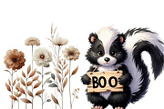 Halloween Clipart Cute Forest Animal, an Illustration by Designworld (Thumbnail 4 of 6)