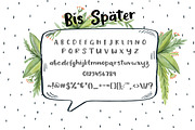 Bis Spater | Handwritten Script, a Script Font by Artstudio (Thumbnail 7 of 8)