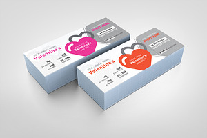 Editable Event Ticket Template, a Stationery Template by BrandlyTemplate