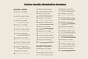 Procreate Tattoo Artist Studio, a Brush Add-On by Pencil Twist (Thumbnail 7 of 12)
