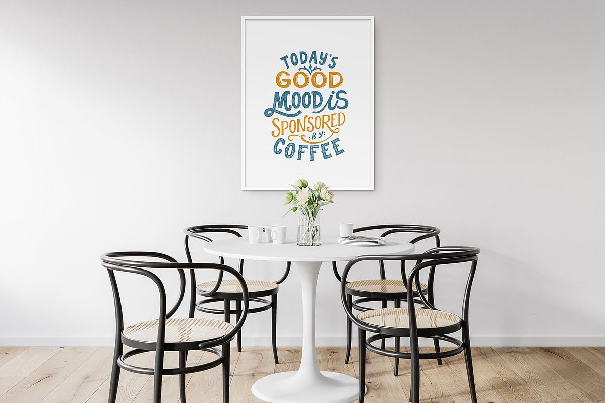 Vintage Coffee Lettering Quotes., a Graphic by ElenKoss (Photo 7 of 12)