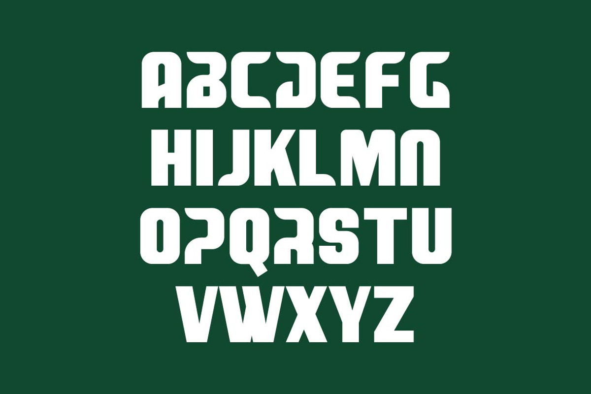 Abruc Display Font, a Sans Serif Font by Artiveko (Photo 2 of 8)