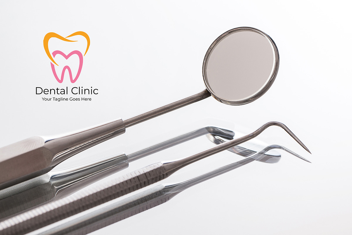 Modern Dentist Logo Template preview 3