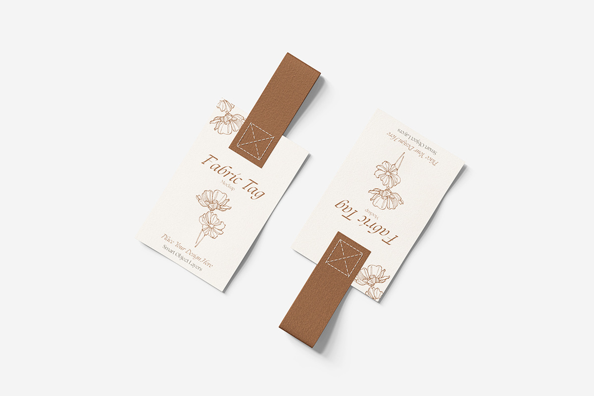 Fabric Tag Mockup, a Product Mockup by MrLetters (Photo 5 of 5)