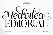 Medvilea Editorial | 15 Style Font, a Serif Font by IM Studio (Thumbnail 1 of 13)