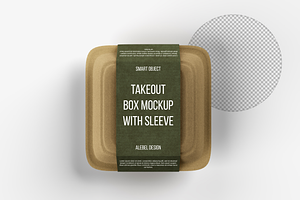 Takeout Container Mockup 3 Files