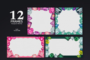 Color Crown Jewels – Watercolor Gems, an Object Illustration by CreativeValuation (Thumbnail 4 of 12)