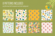 Cats and Garden Flowers, an Illustration by PenguinArtStudio (Thumbnail 5 of 9)