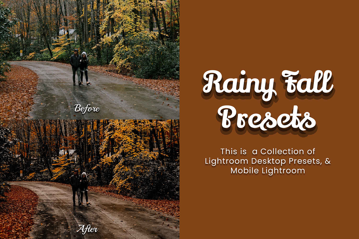 30 Rainy Fall Lightroom Collection, a Preset Add-On by 3Motional (Photo 6 of 11)