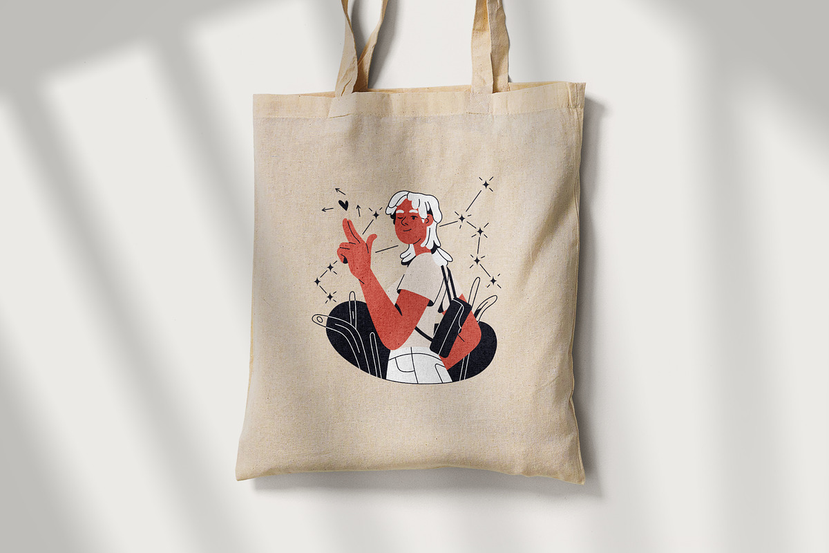 Zodiac signs women, astrology set, a Person Illustration by Good Studio (Photo 15 of 16)
