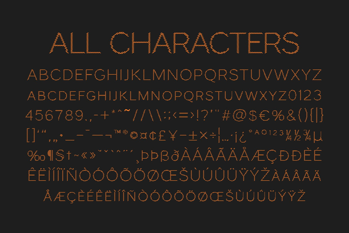 Monocole Bricks, a Sans Serif Font by Craft Supply Co. (Photo 8 of 8)