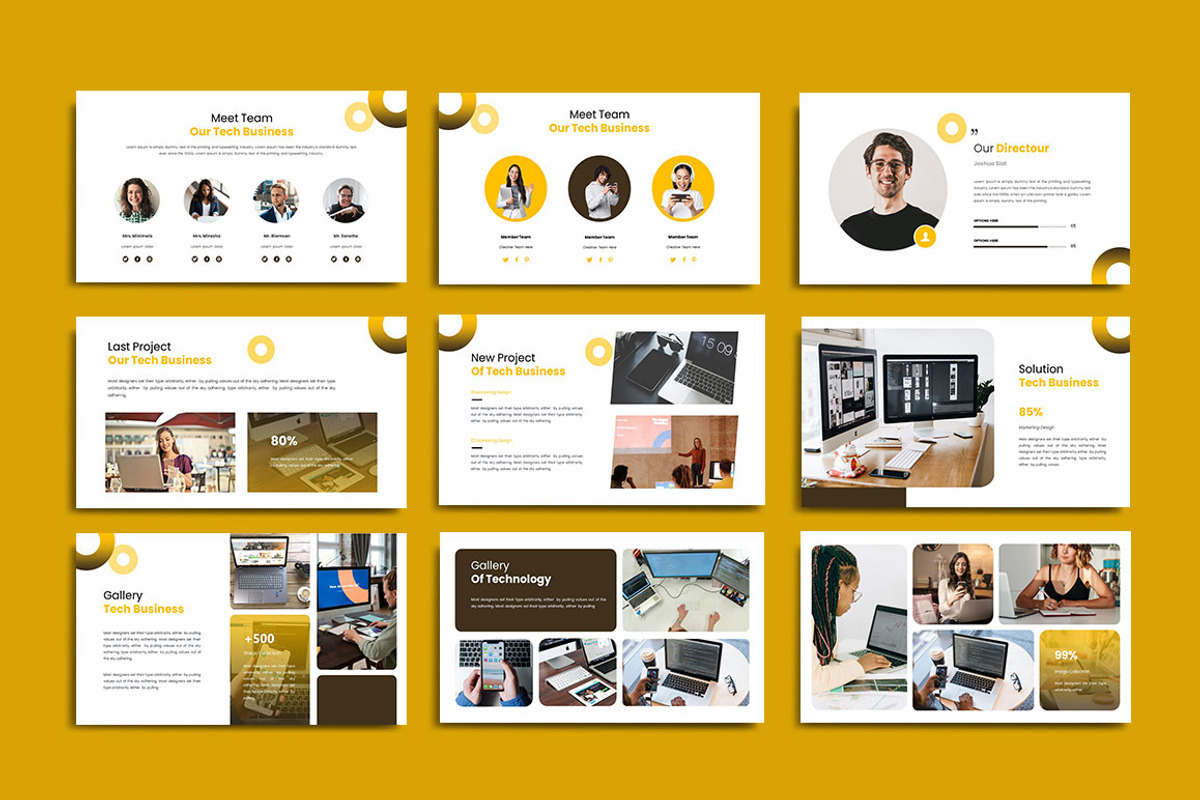TECH Keynote&GSL Template, a Presentation Template by yanindesign (Photo 3 of 6)