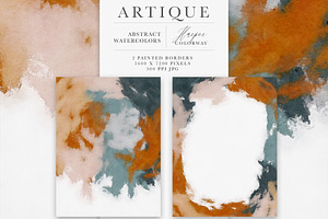 Artique Abstract Watercolor Textures