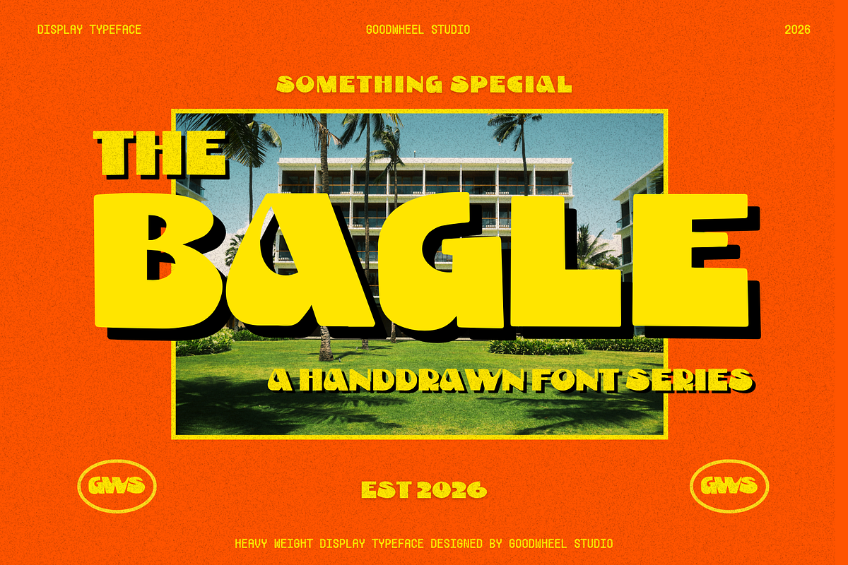 Bagle - Handdrawn Typeface, a Sans Serif Font by Goodwheel Studio (Photo 1 of 8)