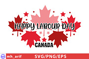 Happy Labour Day Canada SVG PNG, a Graphic by mh_arif (Thumbnail 1 of 4)