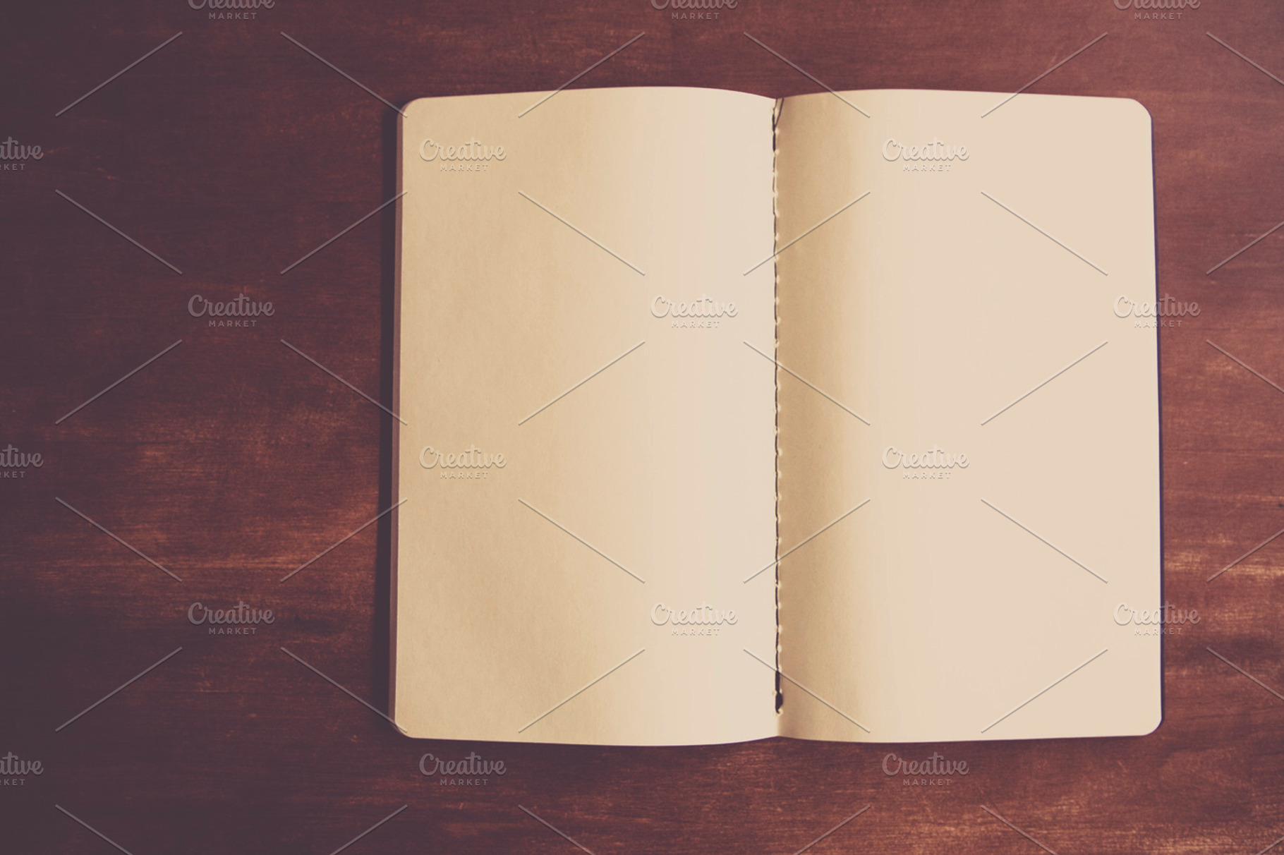 Notebook stock photo