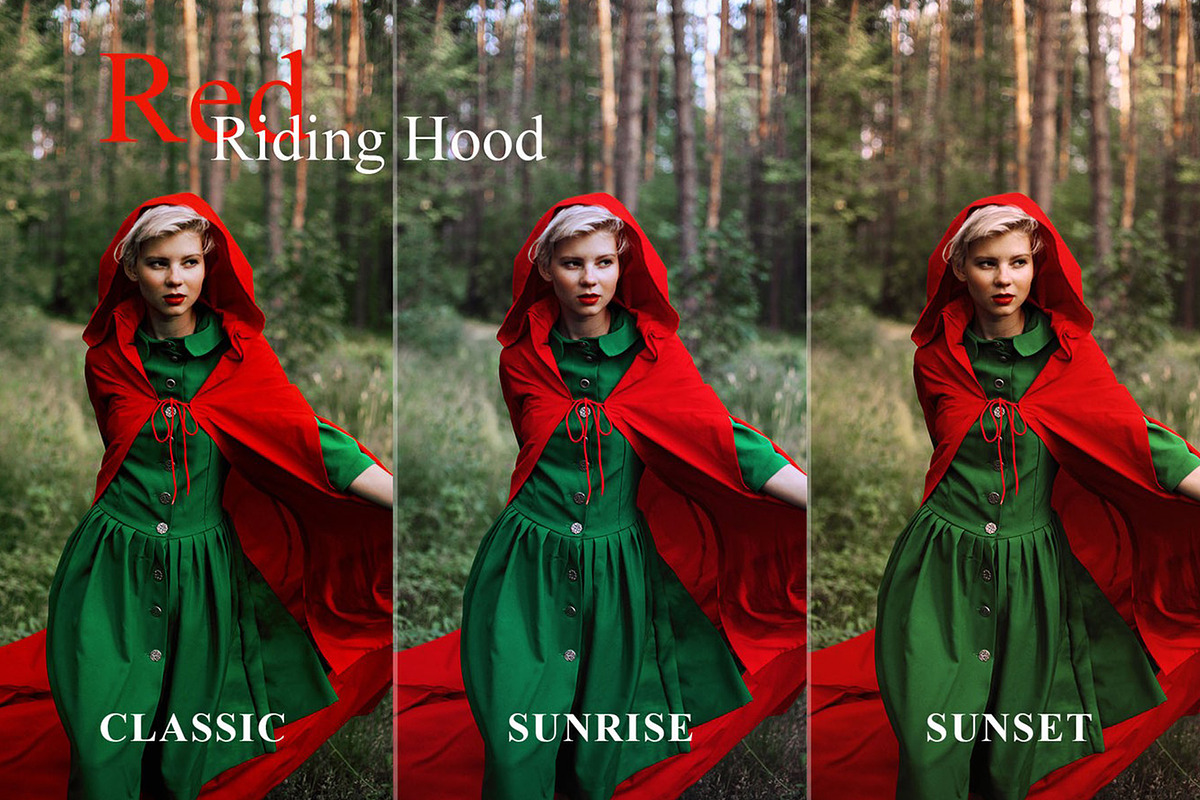 Red Riding Hood - Cinematic Action, an Action Add-On by skybluecreative (Photo 4 of 7)