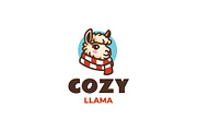Mascot Modern Alpaca Logo Design, a Branding & Logo Template by Artnivora.Std (Thumbnail 1 of 2)