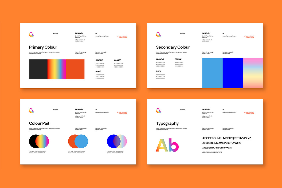 Brand Guideline Presentation, a Presentation Template by Mighty-Slide (Photo 5 of 6)