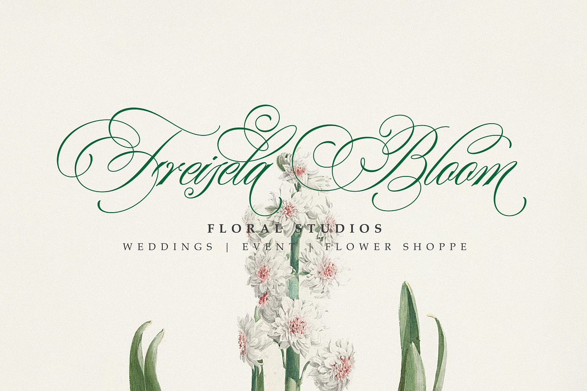 Dear Victoria, a Script Font by JamalCreativeStudio