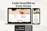 Minimal Wedding Website Invitation, a Landing Page Template by Everyday Perfection (Thumbnail 4 of 8)