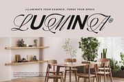 One Step More Modern and Calligraphy, a Sans Serif Font by Graphicxell (Thumbnail 6 of 10)