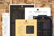 5 Classy Food Menu Template, a Flyer Template by Mehul Munjani (Thumbnail 3 of 3)