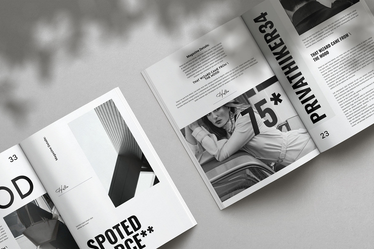Specter Editorial LookBook Template, a Magazine Template by Creative-Work (Photo 7 of 8)