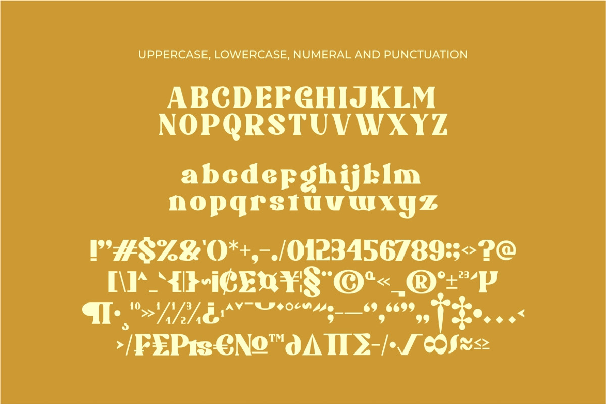 Brigast modern retro typeface, a Serif Font by suhadidesign (Photo 16 of 17)