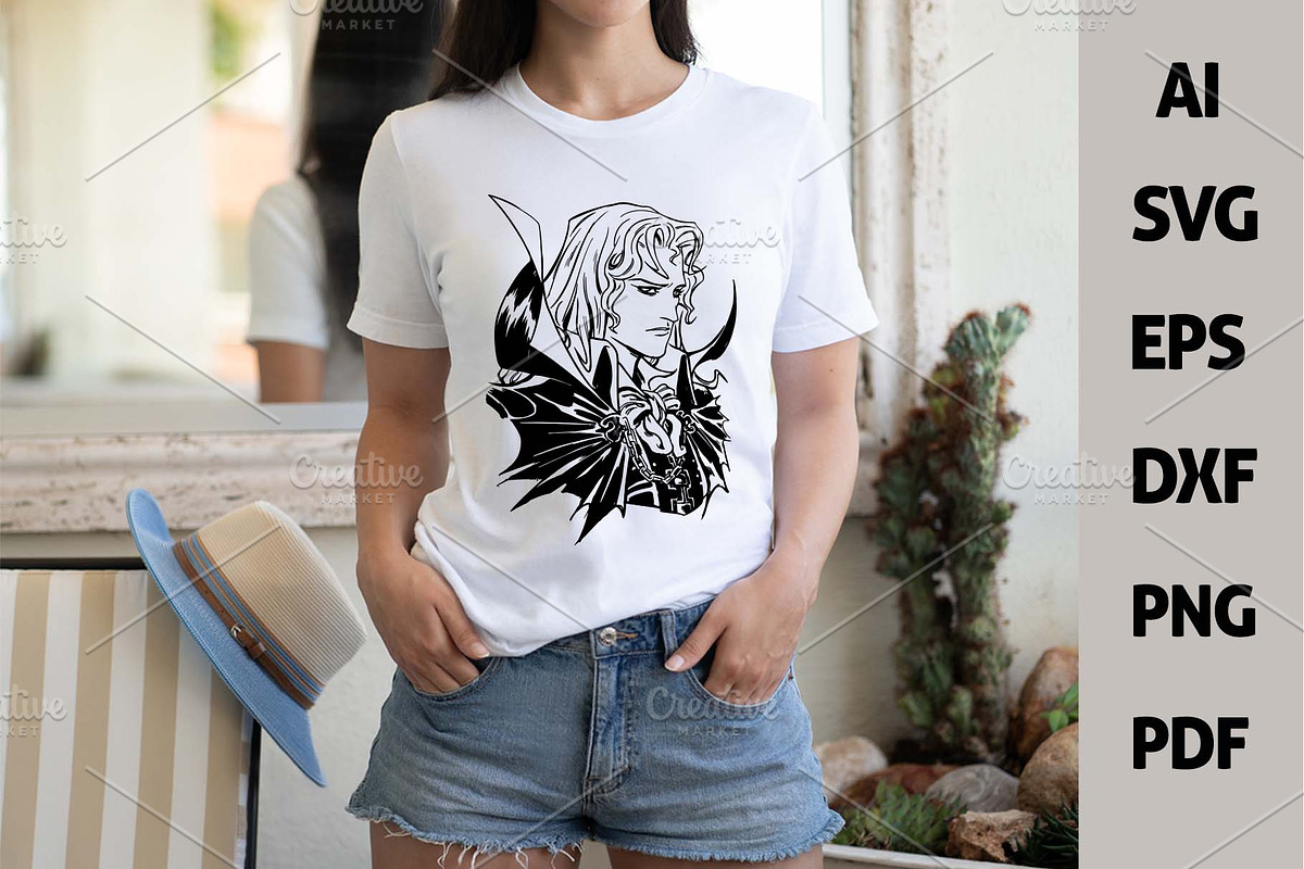 70 Castlevania Anime SVG Bundle, an Object Graphic by FancyDesignStudio (Photo 5 of 6)