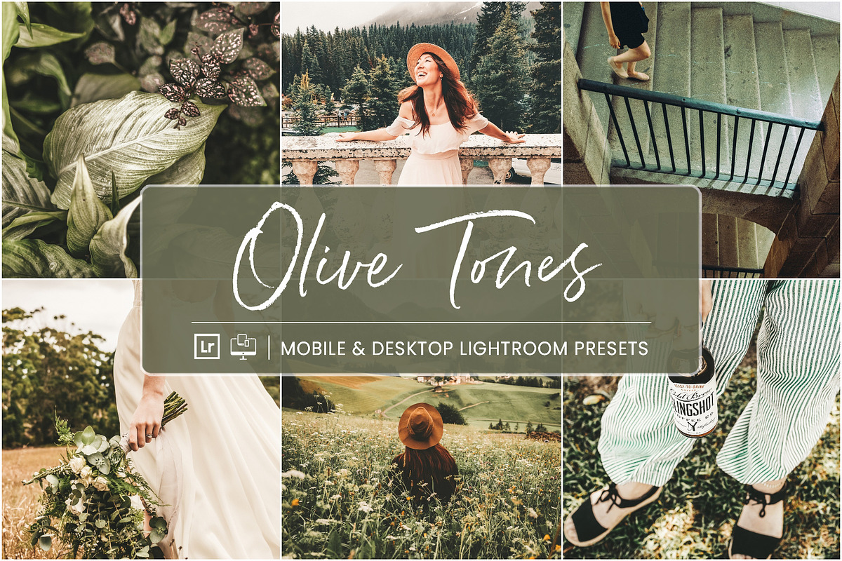 OLIVE TONES LIGHTROOM PRESETS, an Action Add-On by Nes Design Co (Photo 1 of 12)