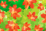 Set of autumn leaves+patterns., a Decorative Illustration by Della_Liner (Thumbnail 8 of 8)