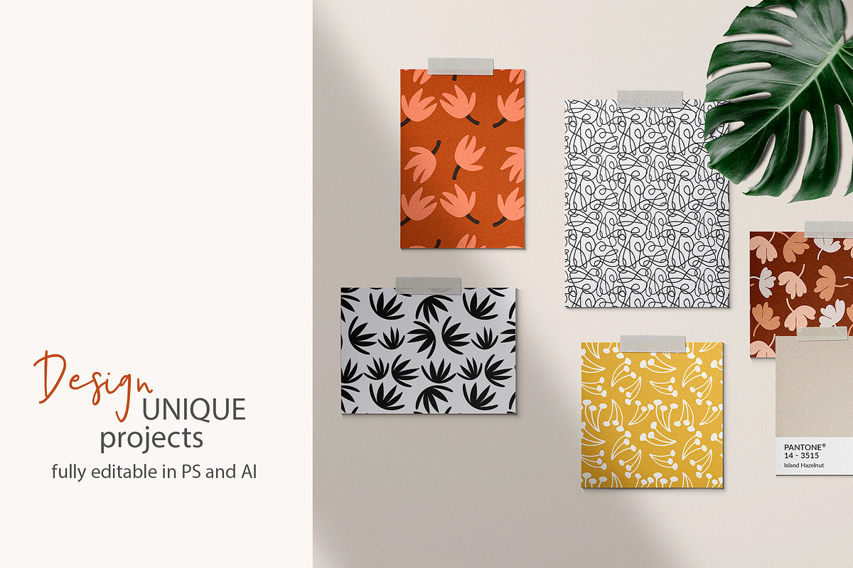 Modern Garden Floral Collection #2, an Illustration by Sweet Fig (Photo 7 of 13)