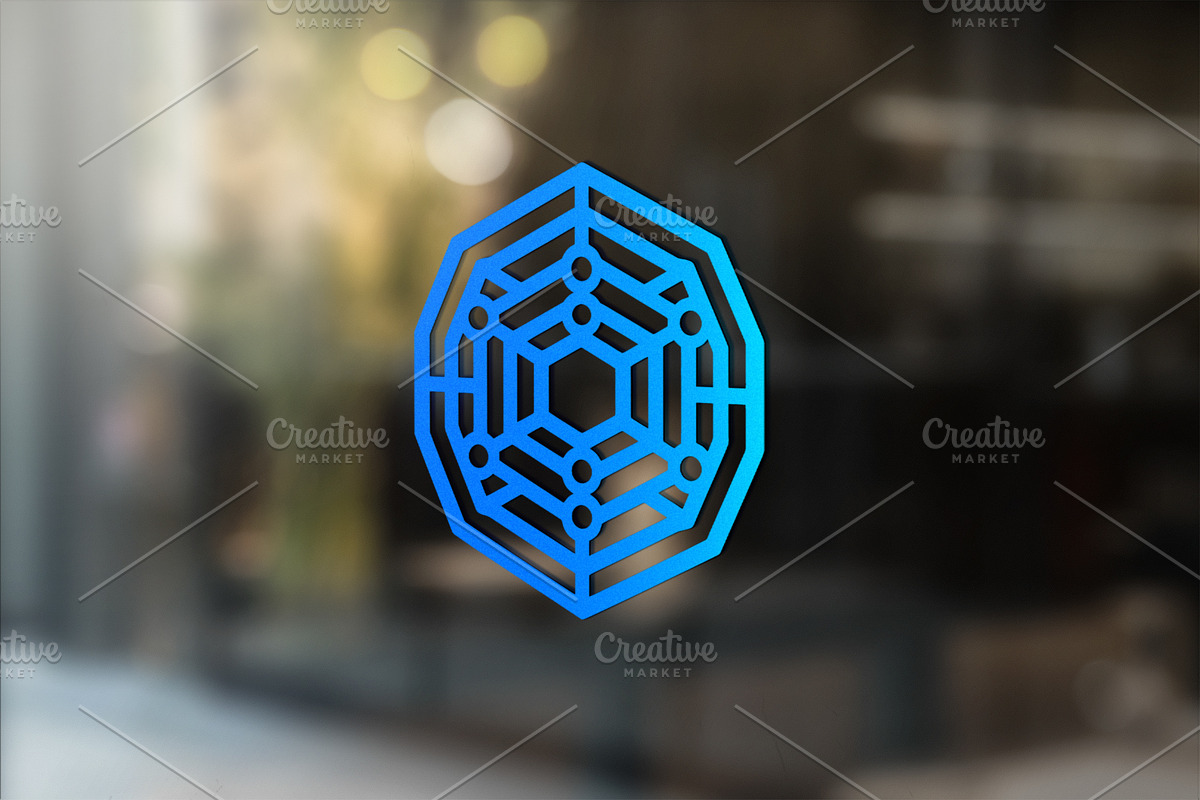 Modern Hexagonal Network Tech Logo, a Branding & Logo Template by ...