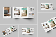 A5 Trifold Brochure Mockups, an Advertising Mockup by artimasa (Thumbnail 1 of 6)