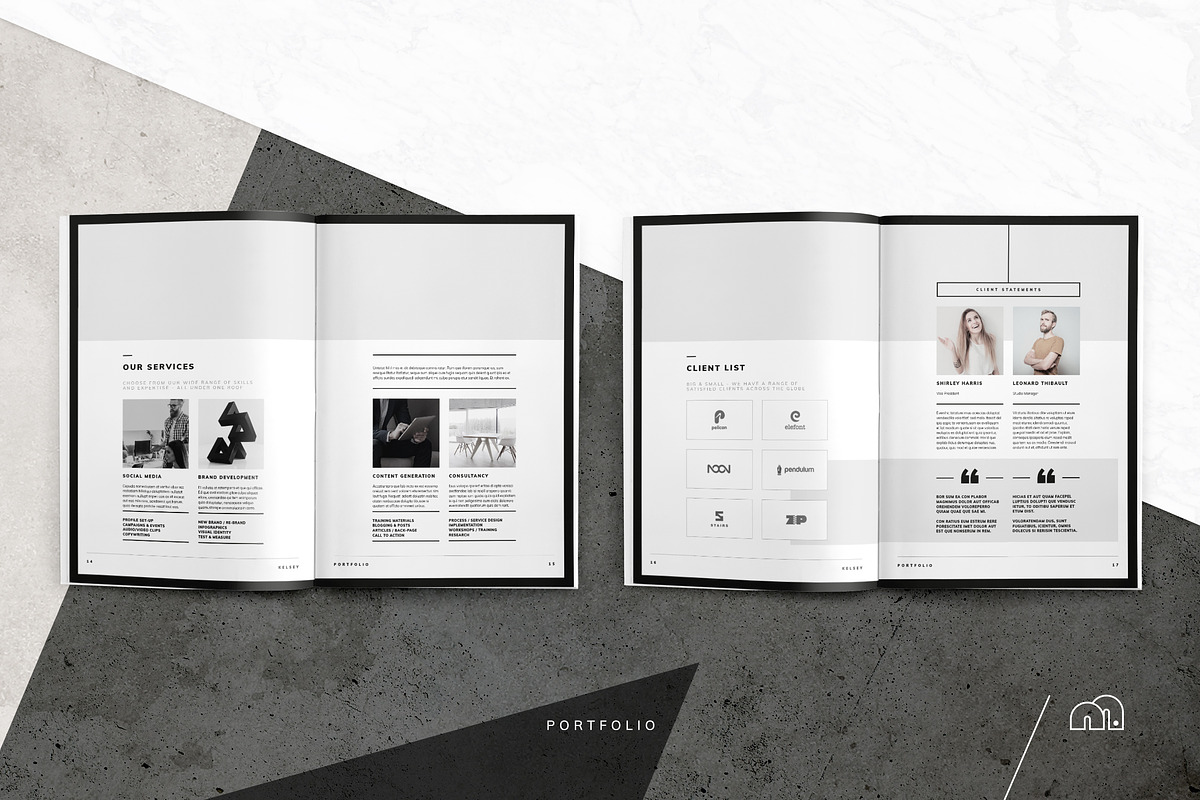 Pitch Pack - Kelsey, a Brochure Template by bilmaw creative (Photo 12 of 17)