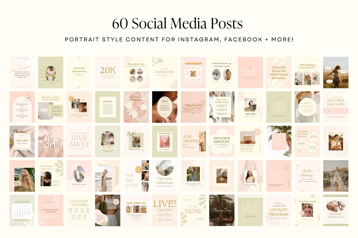 E-Commerce Shop Canva Template Pack preview 8